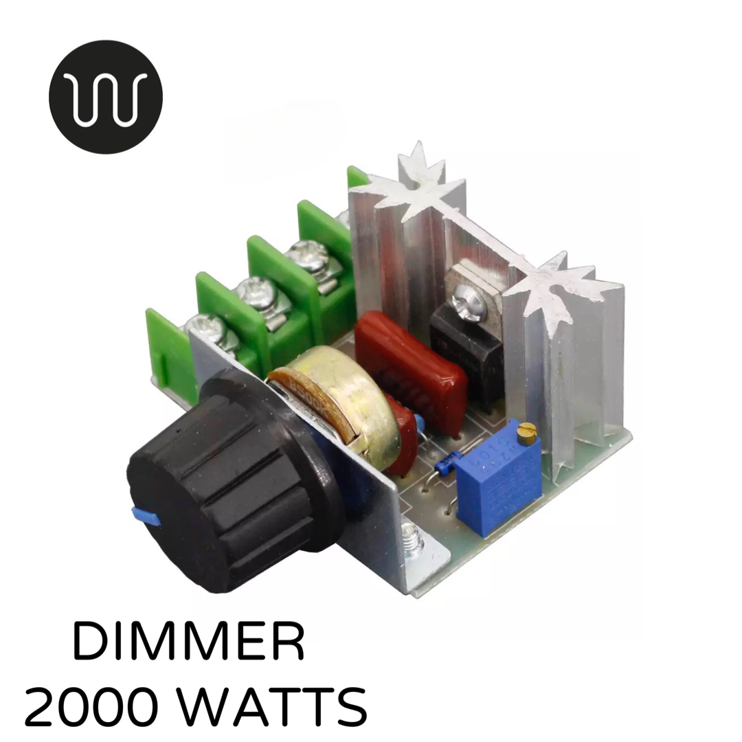 2000W SCR Triac Electric Voltage Regulator ; E-Dimmer AC 220V