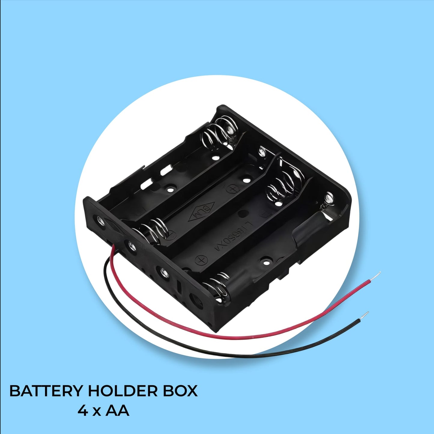 4X AA BATTERY HOLDER