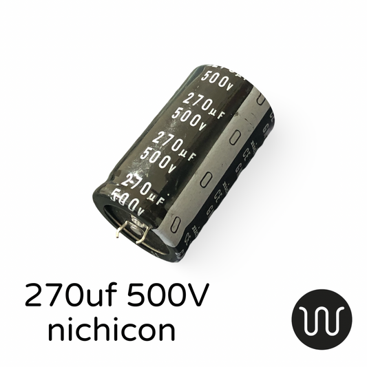 Capacitor 270uf 500V nichicon