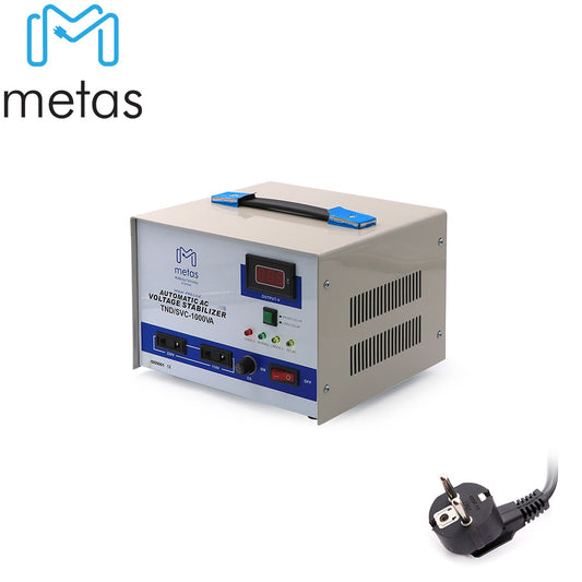 Stabilizer | Single Phase | Servo Motor | 1KVA | Metas
