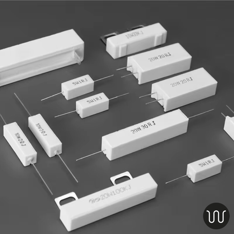 X5 Pieces CERAMIC RESISTORS (10-7-5)W