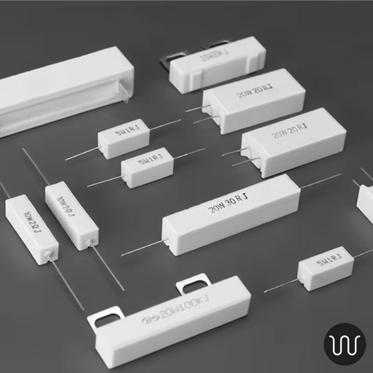 X5 Pieces CERAMIC RESISTORS (10-7-5)W