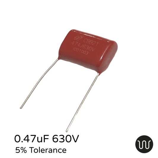 X 7 pieces CBB21 474J 630V (0.47uF)