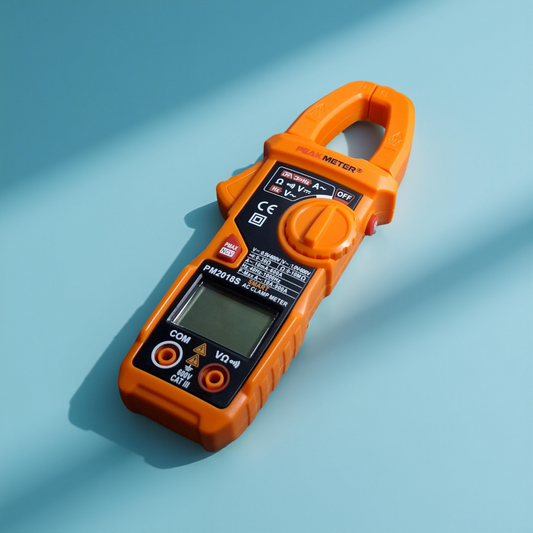 Clamp Meter PEAKMETER PM2118S Portable Smart Multimeter AC DC Current Voltage Resistance Continuity Measurement Tester with NCV
