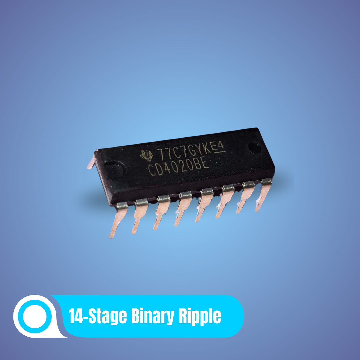 14-stage BINARY RIPPLE CD4020